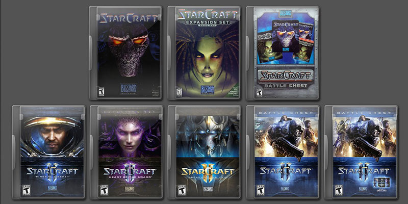 Tổng hợp loạt Starcraft series hấp dẫn