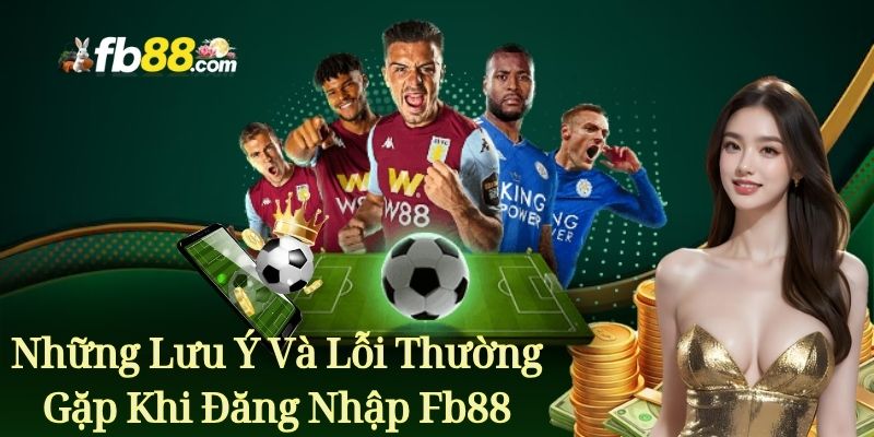 Fb88 đăng nhập: Những lưu ý và lỗi thường gặp