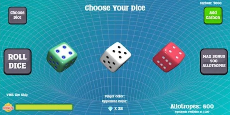 Hướng dẫn chơi bonus dice là game mang phong cách phòng thủ rất sôi động