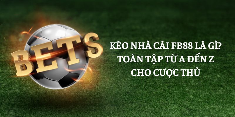 Kèo Nhà Cái FB88 Là Gì? Toàn Tập Từ A Đến Z Cho Cược Thủ