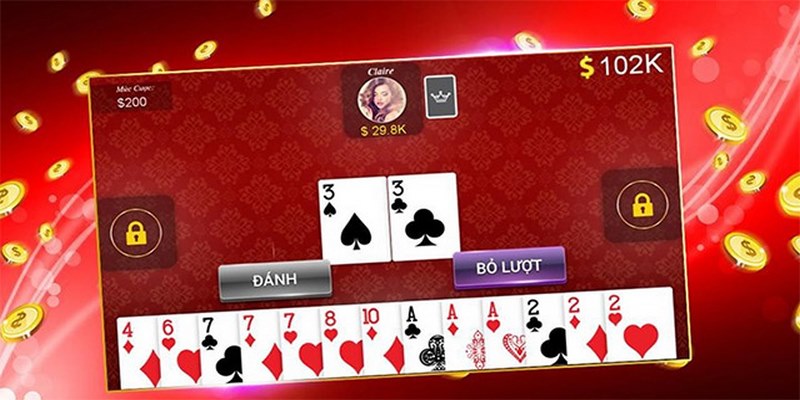 Mẹo đánh bài tiến lên giả vờ có tứ quý