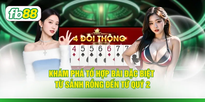 Khám phá tổ hợp bài đặc biệt từ sảnh rồng đến tứ quý 2 