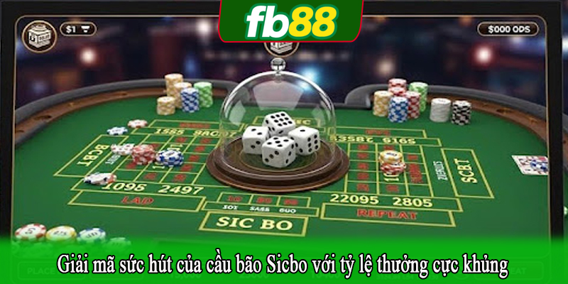 Giải mã sức hút của cầu bão Sicbo với tỷ lệ thưởng cực khủng