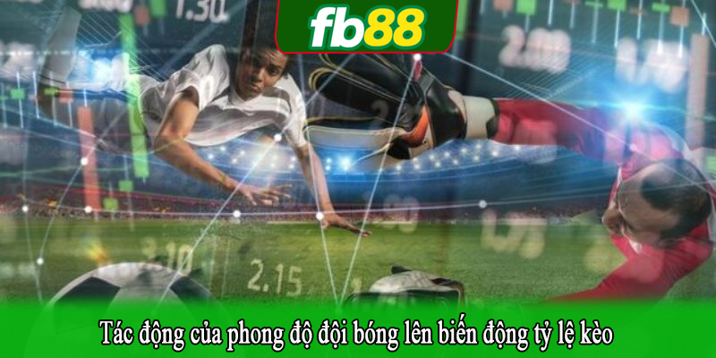 Tác động của phong độ đội bóng lên biến động tỷ lệ kèo