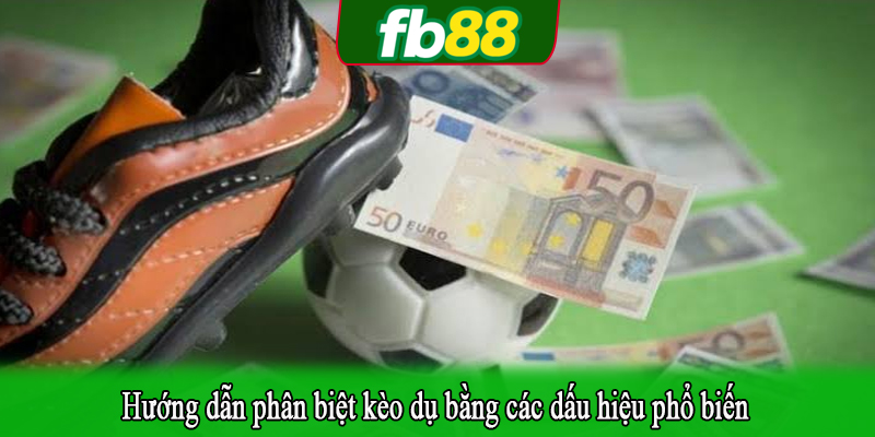 Hướng dẫn phân biệt kèo dụ bằng các dấu hiệu phổ biến