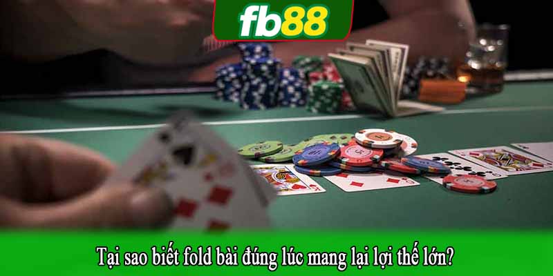 Tại sao biết fold bài đúng lúc mang lại lợi thế lớn?
